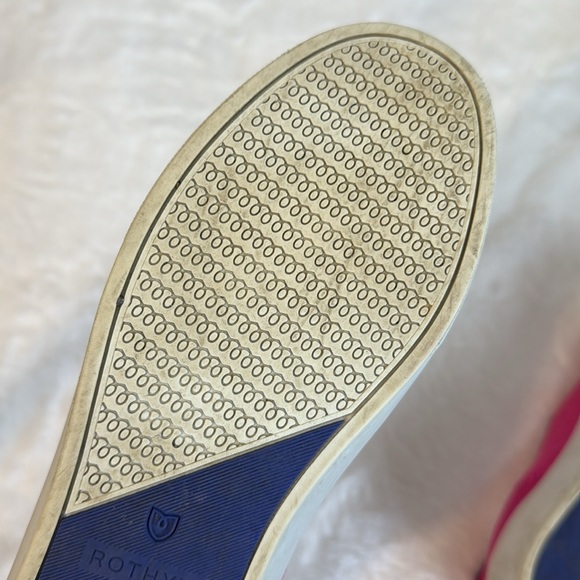 Rothy’s Bubblegum Hot Pink Sneaker Size 8 - Picture 6 of 9